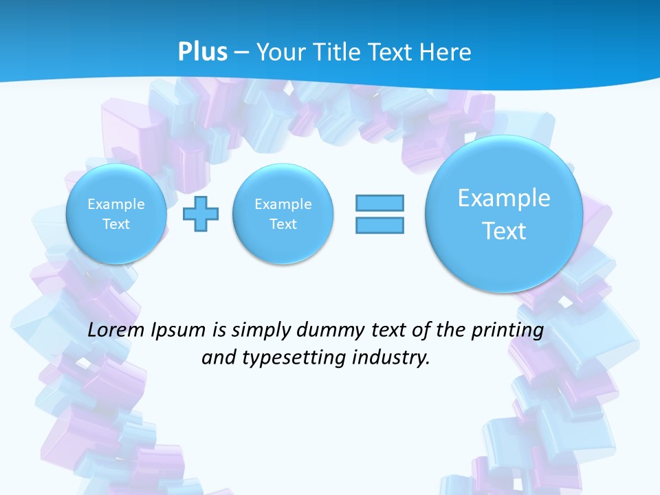 Border Shape Debris PowerPoint Template