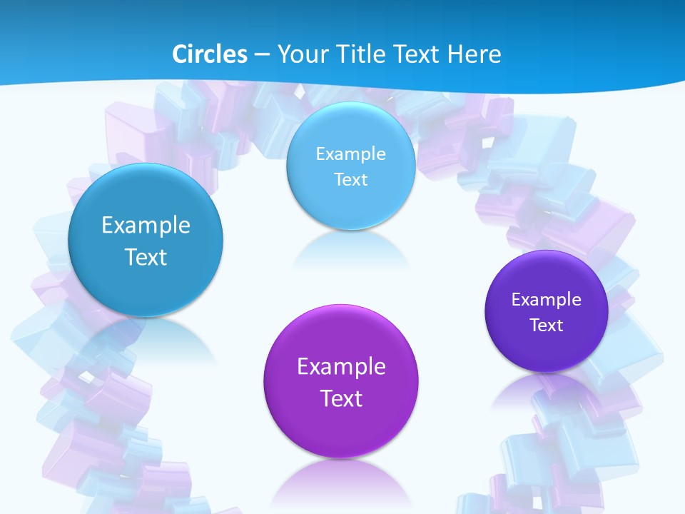 Border Shape Debris PowerPoint Template