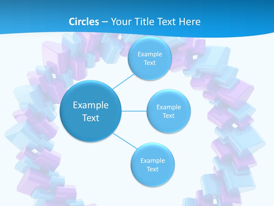 Border Shape Debris PowerPoint Template