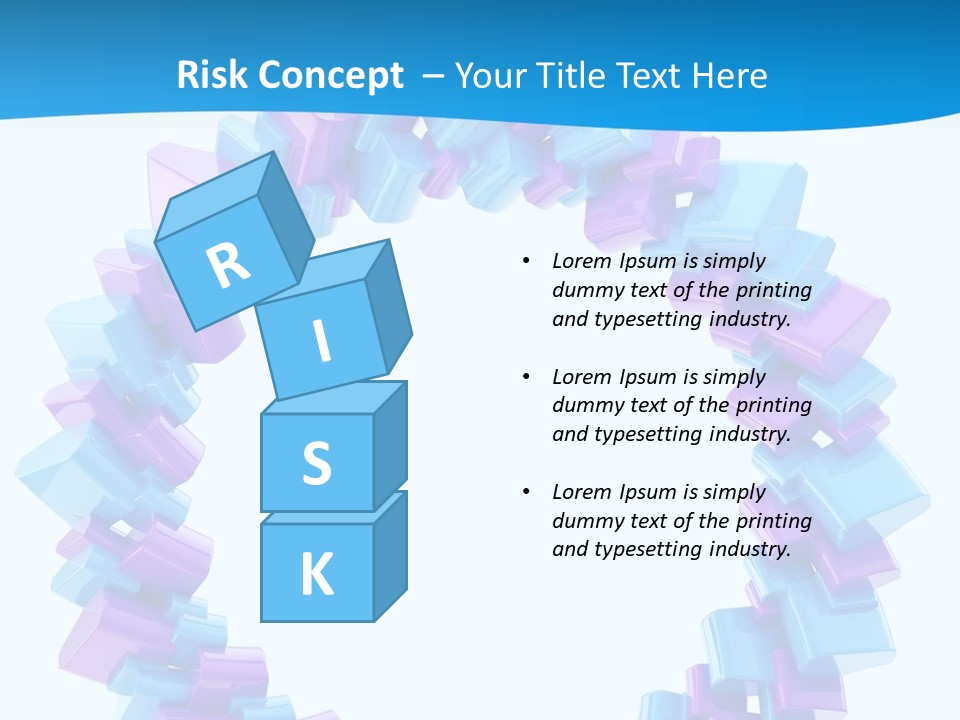 Border Shape Debris PowerPoint Template