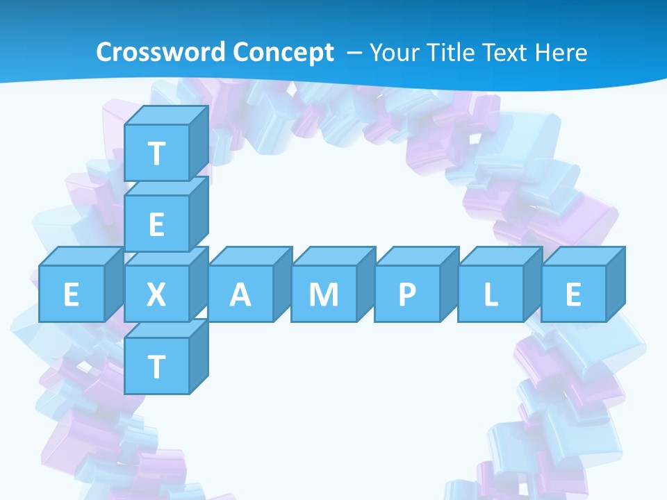 Border Shape Debris PowerPoint Template