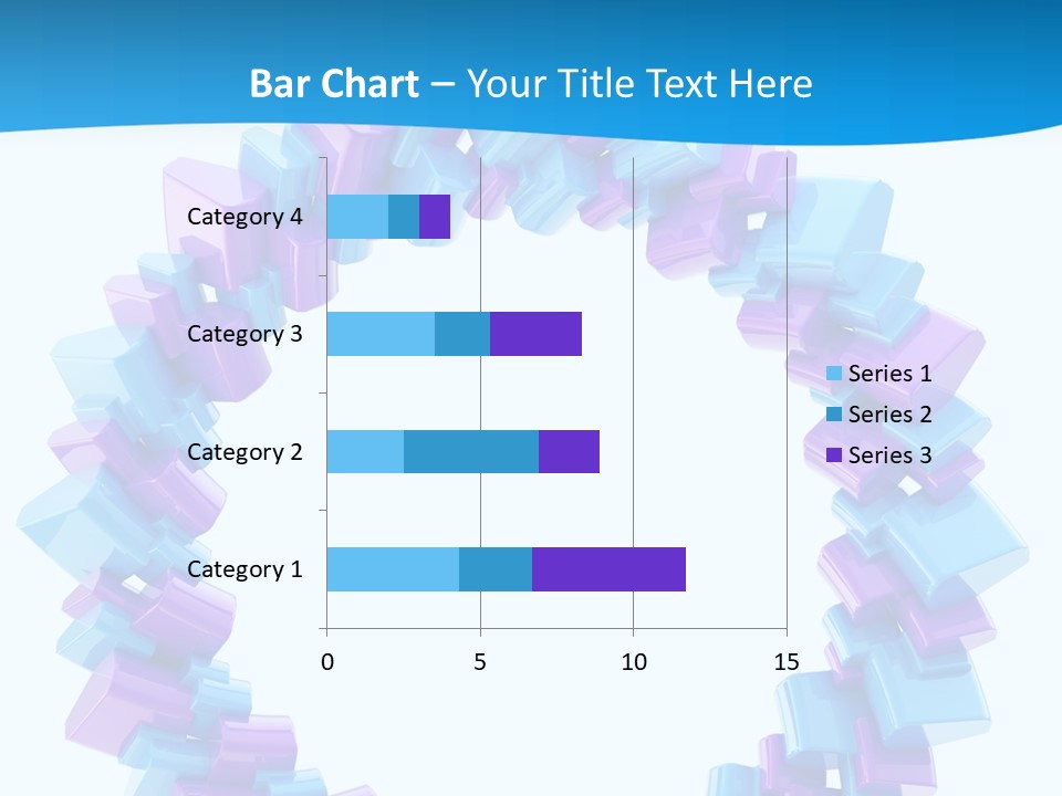 Border Shape Debris PowerPoint Template