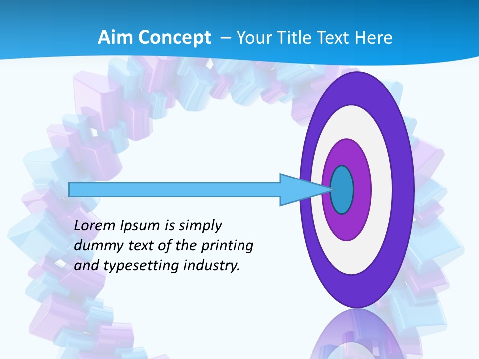 Border Shape Debris PowerPoint Template