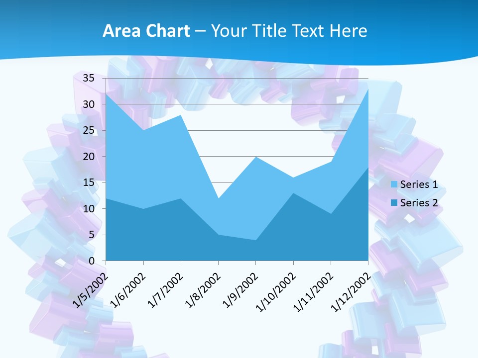 Border Shape Debris PowerPoint Template