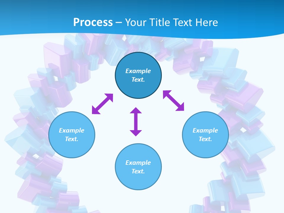 Border Shape Debris PowerPoint Template
