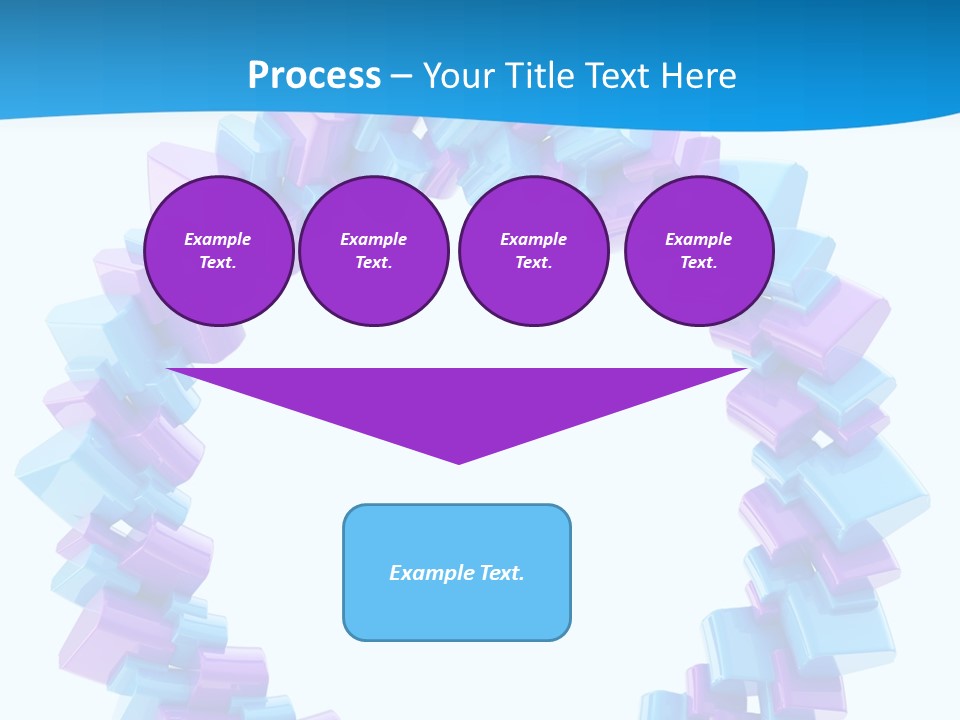 Border Shape Debris PowerPoint Template