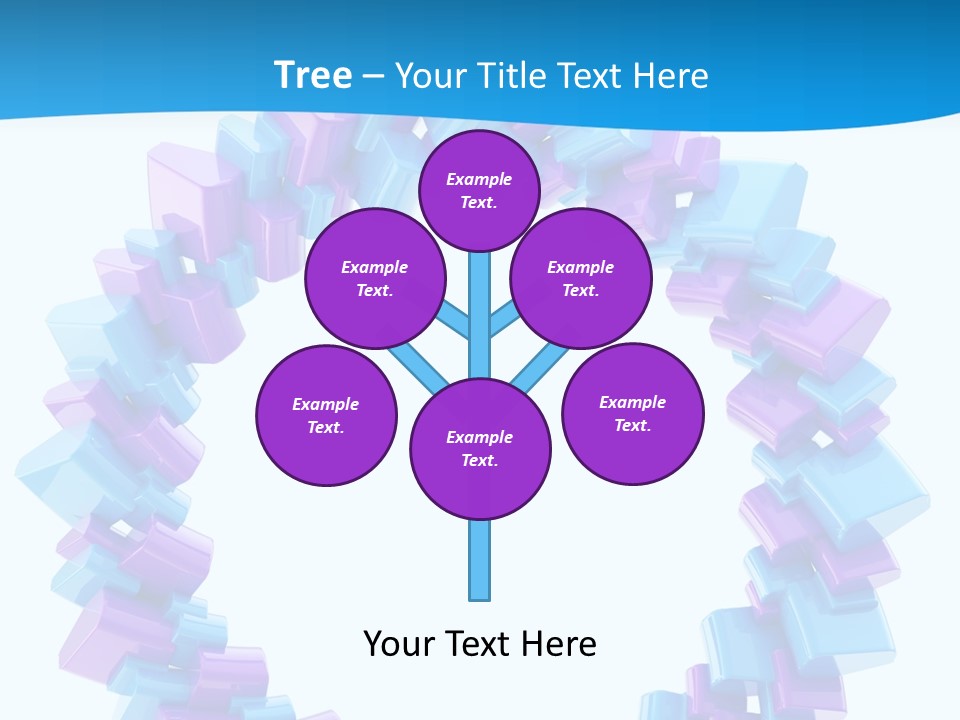 Border Shape Debris PowerPoint Template