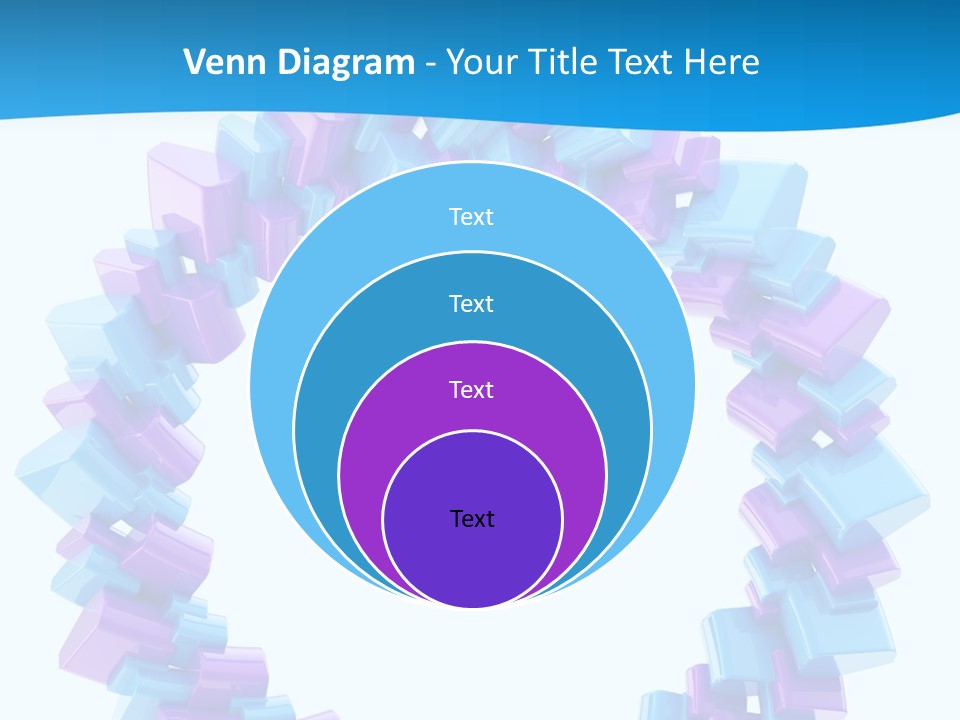 Border Shape Debris PowerPoint Template
