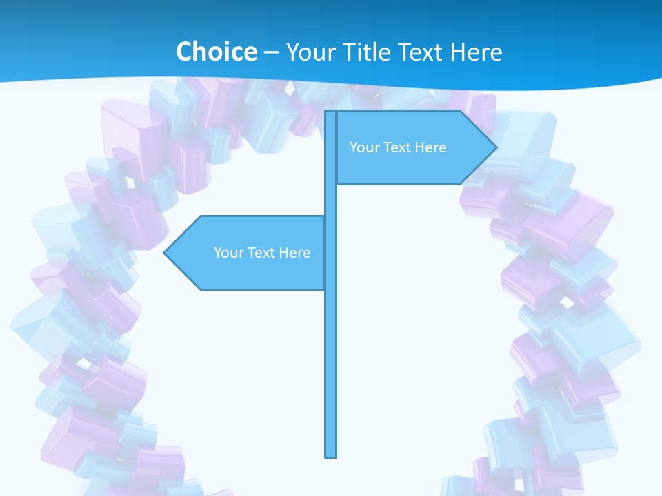 Border Shape Debris PowerPoint Template