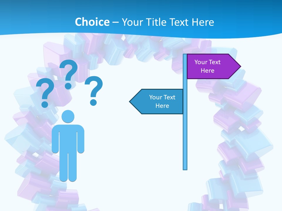 Border Shape Debris PowerPoint Template