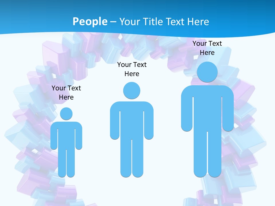 Border Shape Debris PowerPoint Template