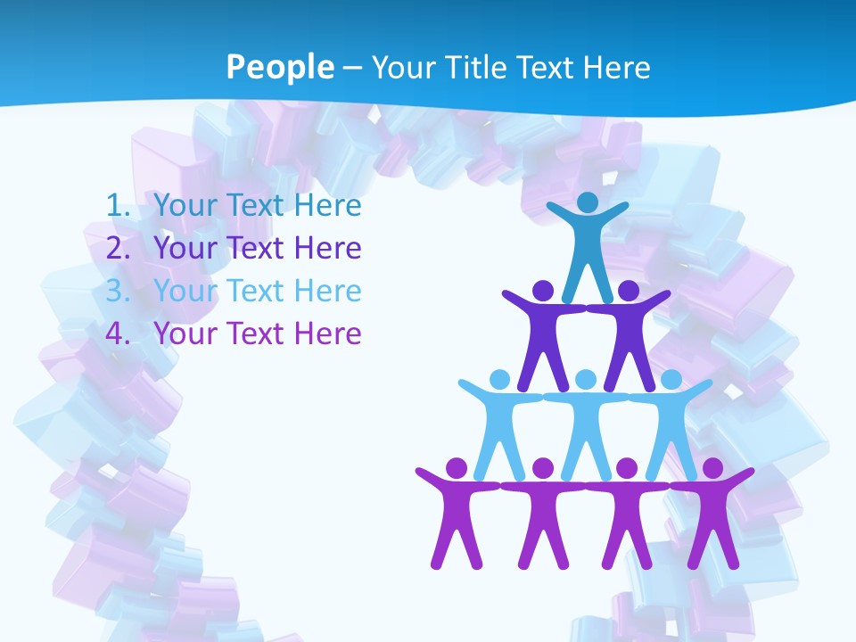 Border Shape Debris PowerPoint Template