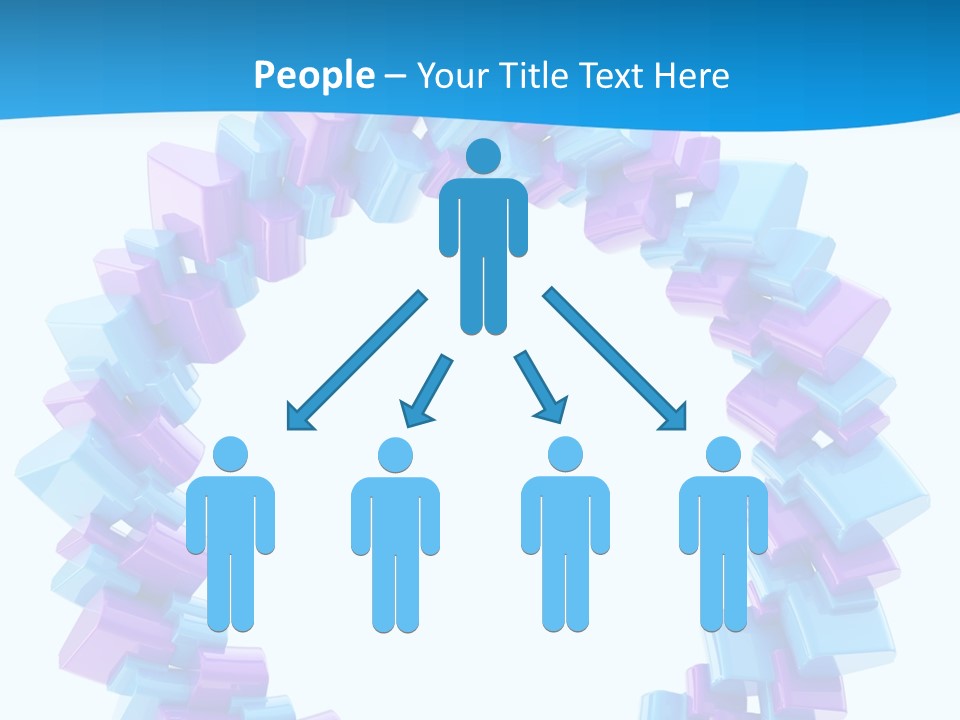 Border Shape Debris PowerPoint Template