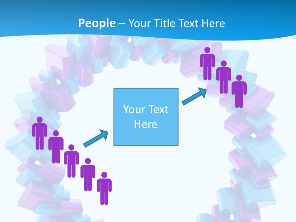 Border Shape Debris PowerPoint Template