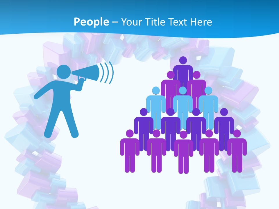 Border Shape Debris PowerPoint Template