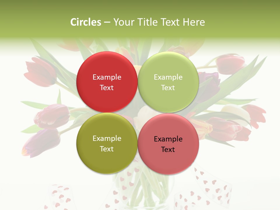 Flora Nobody Purple PowerPoint Template