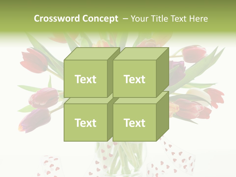 Flora Nobody Purple PowerPoint Template
