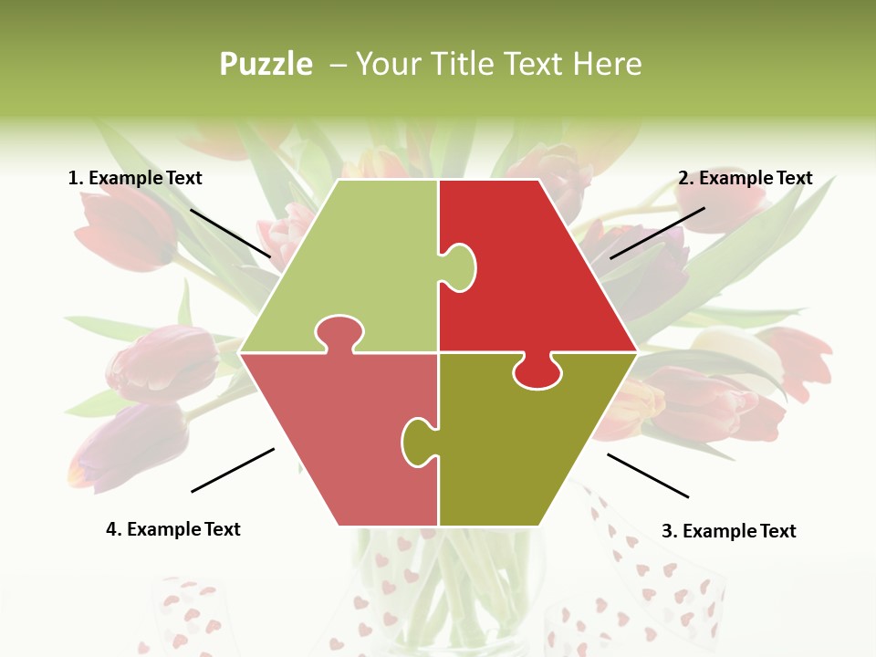 Flora Nobody Purple PowerPoint Template