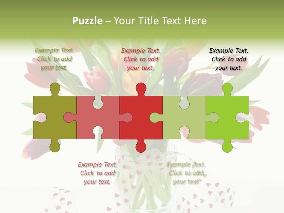 Flora Nobody Purple PowerPoint Template