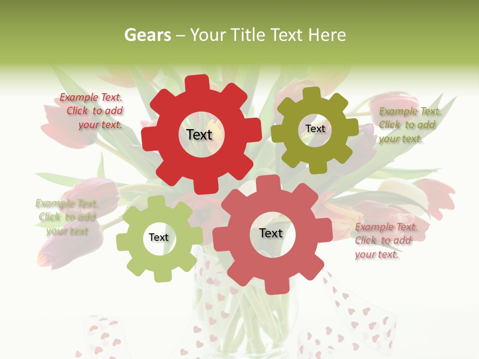 Flora Nobody Purple PowerPoint Template