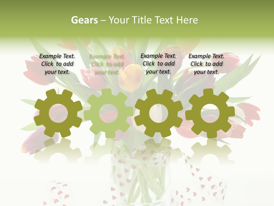 Flora Nobody Purple PowerPoint Template