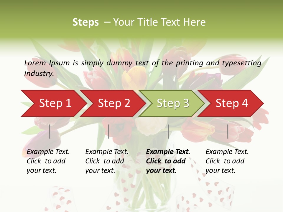Flora Nobody Purple PowerPoint Template