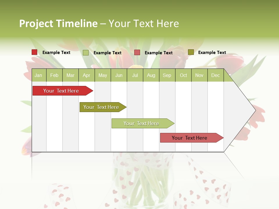Flora Nobody Purple PowerPoint Template