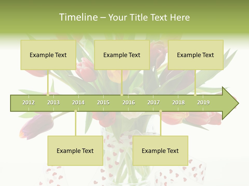 Flora Nobody Purple PowerPoint Template