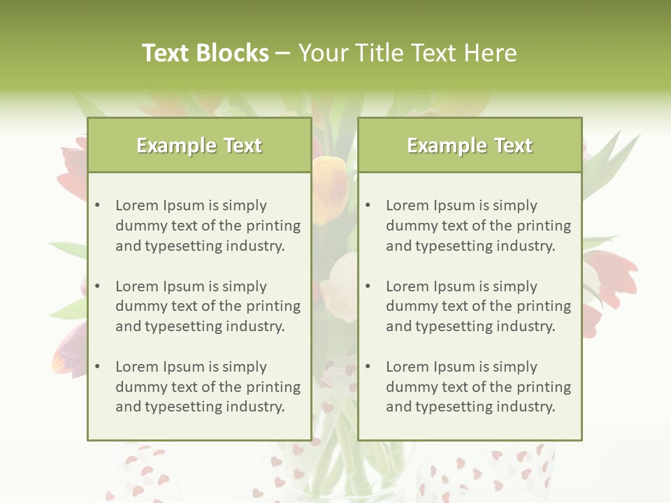 Flora Nobody Purple PowerPoint Template