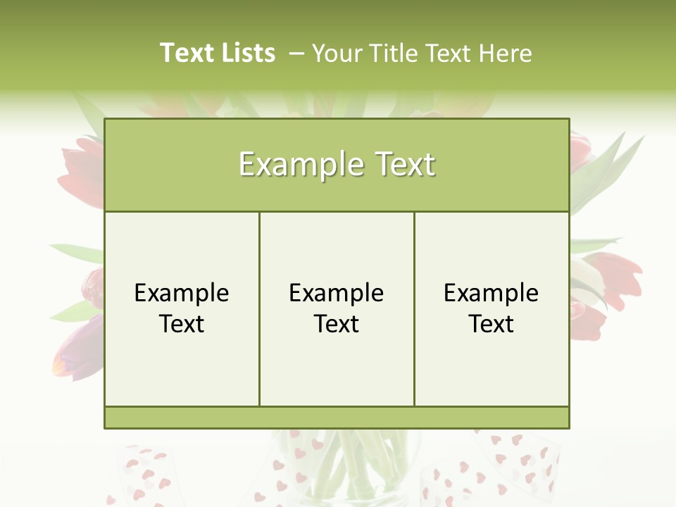 Flora Nobody Purple PowerPoint Template