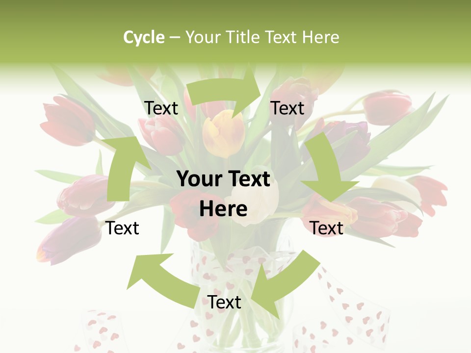 Flora Nobody Purple PowerPoint Template