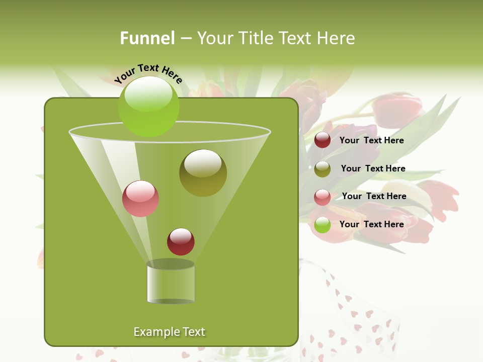 Flora Nobody Purple PowerPoint Template