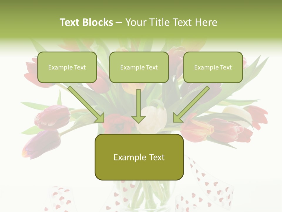 Flora Nobody Purple PowerPoint Template