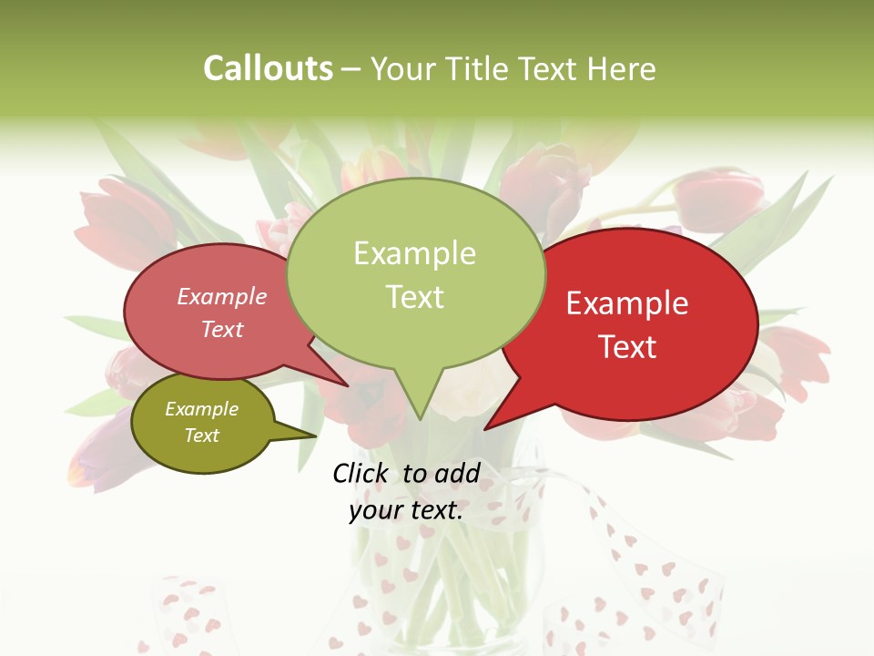 Flora Nobody Purple PowerPoint Template