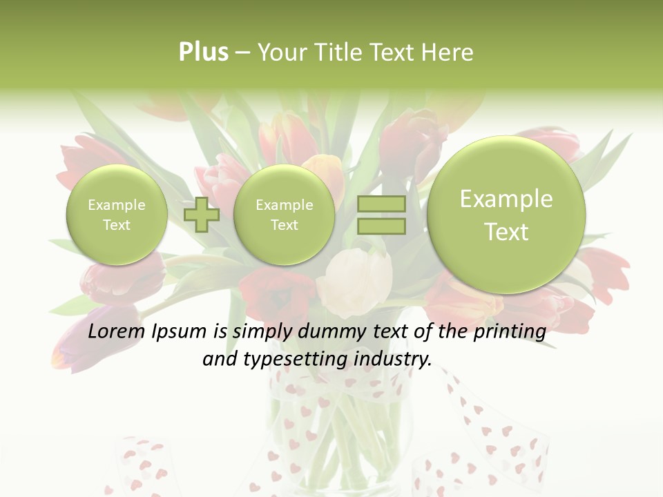 Flora Nobody Purple PowerPoint Template