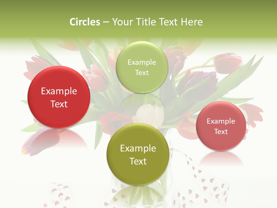 Flora Nobody Purple PowerPoint Template