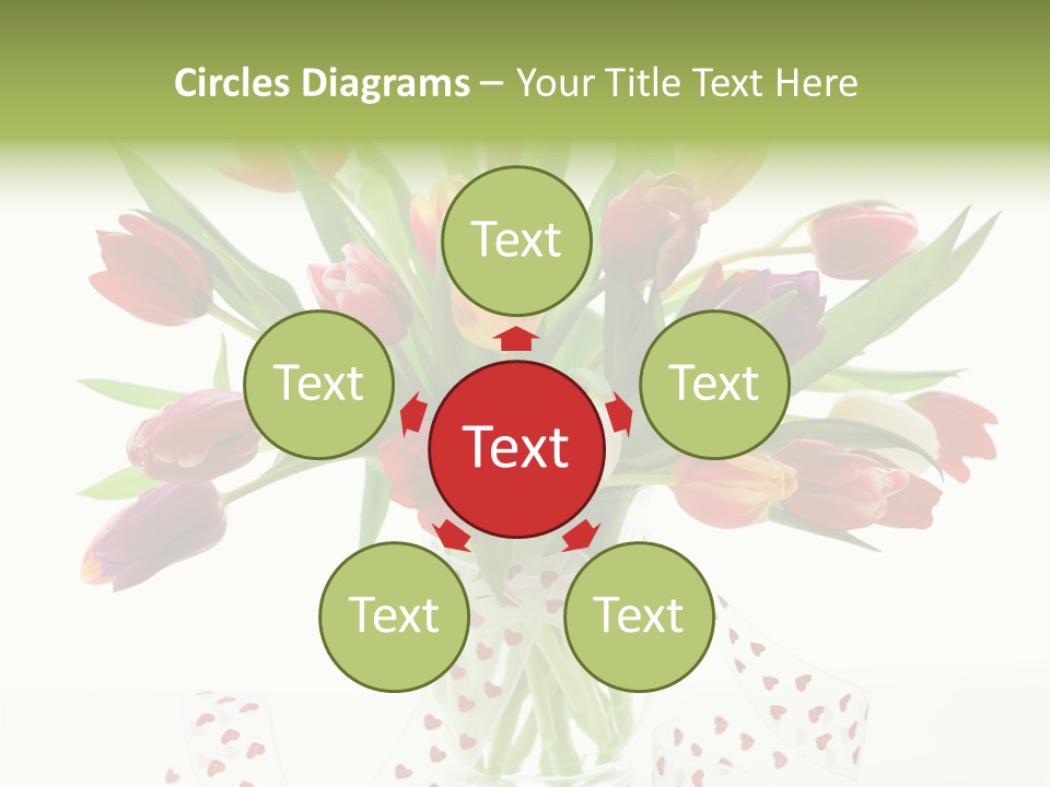 Flora Nobody Purple PowerPoint Template