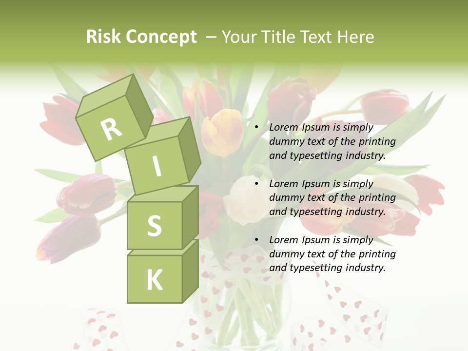 Flora Nobody Purple PowerPoint Template