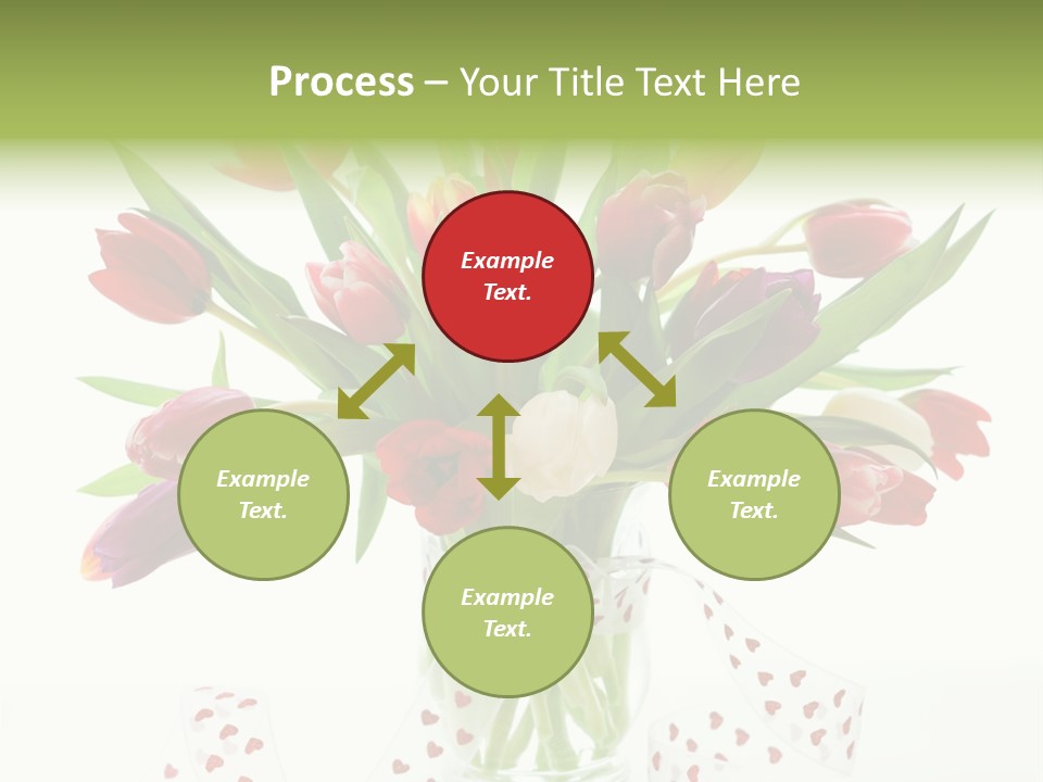 Flora Nobody Purple PowerPoint Template