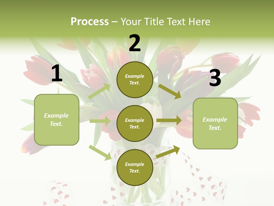 Flora Nobody Purple PowerPoint Template