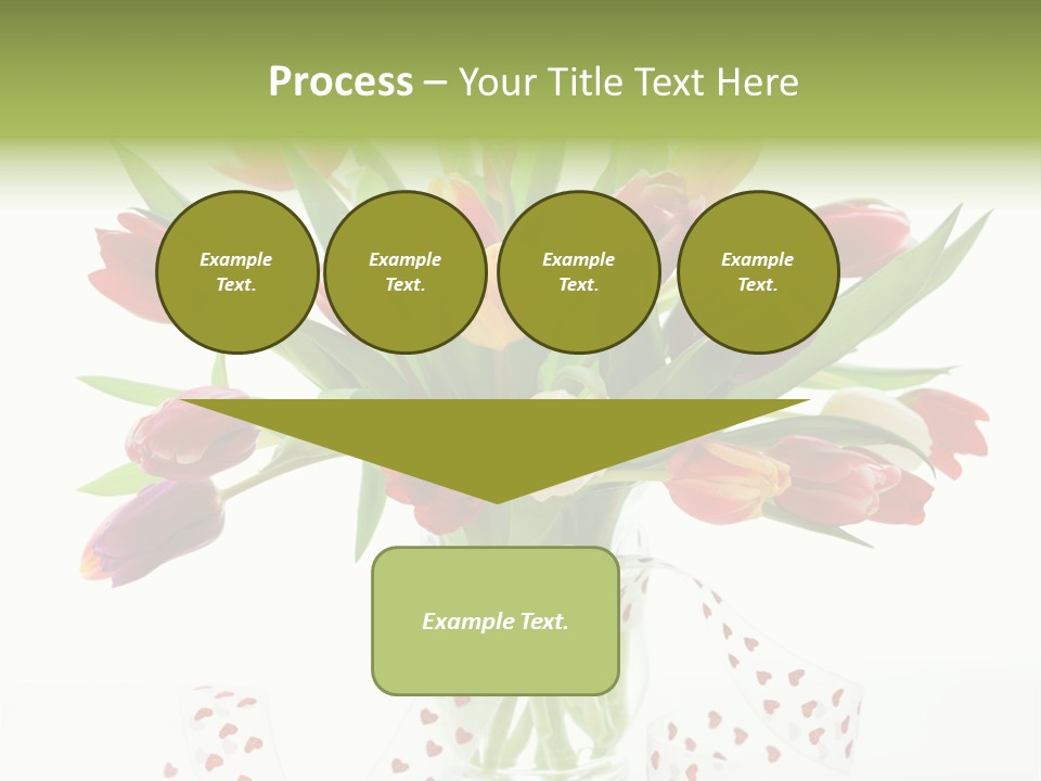 Flora Nobody Purple PowerPoint Template