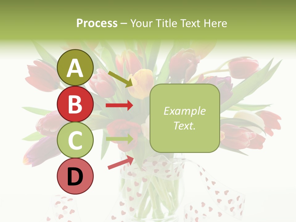 Flora Nobody Purple PowerPoint Template