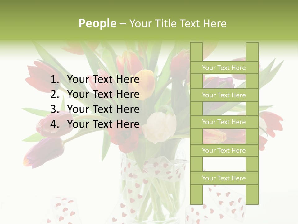 Flora Nobody Purple PowerPoint Template