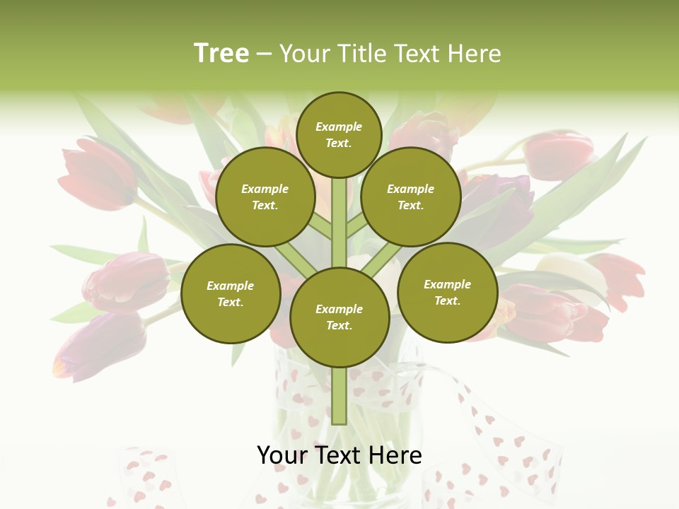 Flora Nobody Purple PowerPoint Template