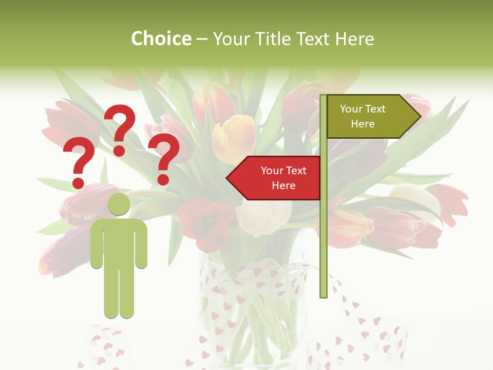 Flora Nobody Purple PowerPoint Template