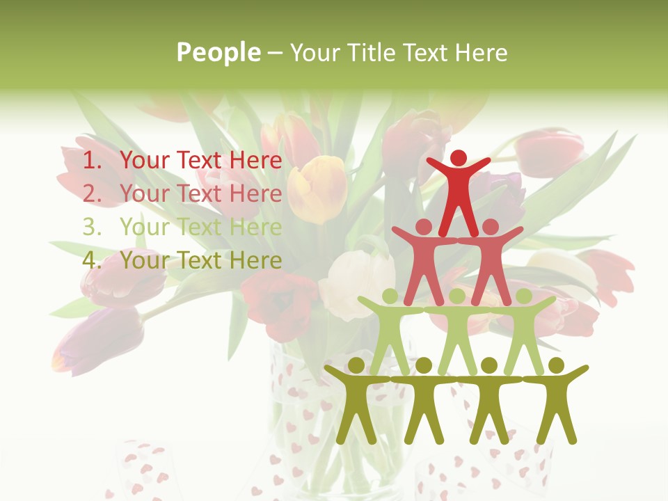 Flora Nobody Purple PowerPoint Template