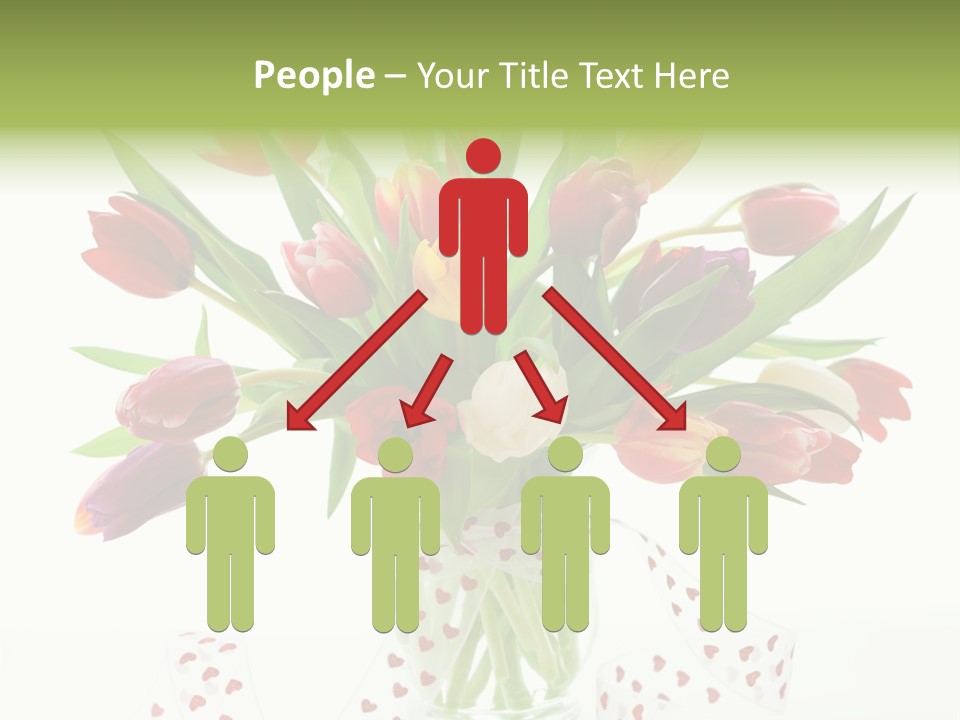 Flora Nobody Purple PowerPoint Template