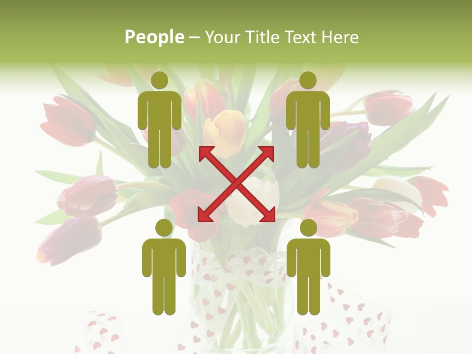 Flora Nobody Purple PowerPoint Template