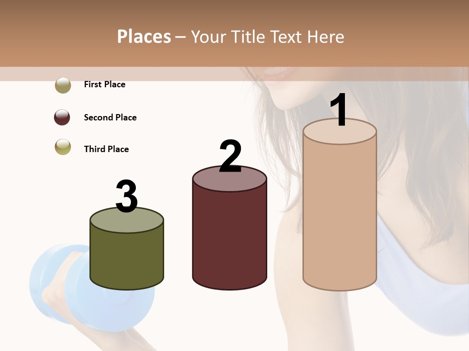 Active Smile Aerobics PowerPoint Template