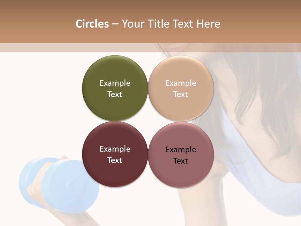 Active Smile Aerobics PowerPoint Template